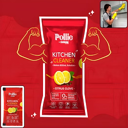 pollic kadam concentrated kitchen surface cleaner sachet