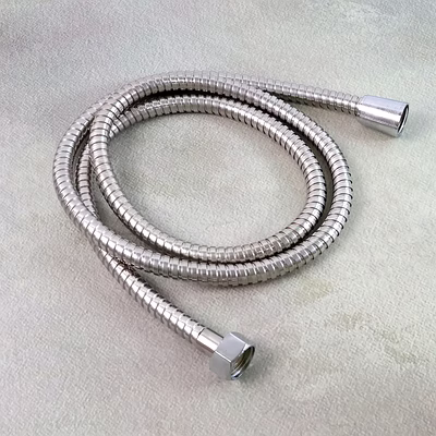 stainless-steel handheld shower hose - (1 pc)
