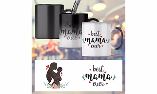 Ceramic Mugs Mothers Day/Birthday/Christmas Gift Ideas - Best Mama Ever