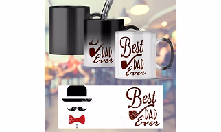 Ceramic Mugs Fathers Day Gift Ideas - Best Dad Ever
