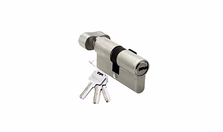 RAMSON BRASS CYLENDER OSK 60mm ULTRA KEY SILVER