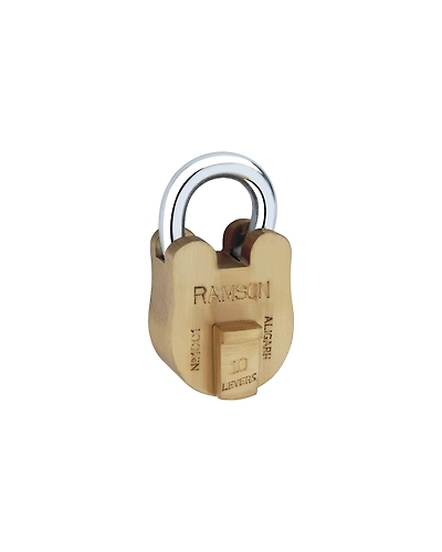 RAMSON NO. 1001 BRASS HANDMADE 55mm PADLOCK-1
