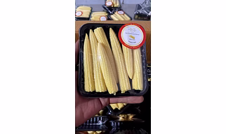 Baby Corn A-Grade Export Quality