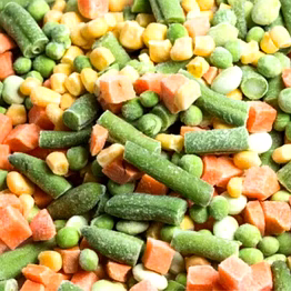 frozen mixed vegetables