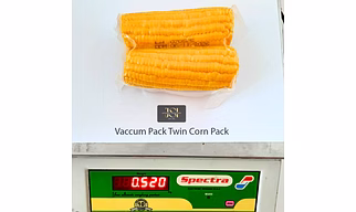 Vacuum Packet Corn On The Cob