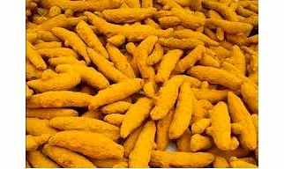 Turmeric fingers dry