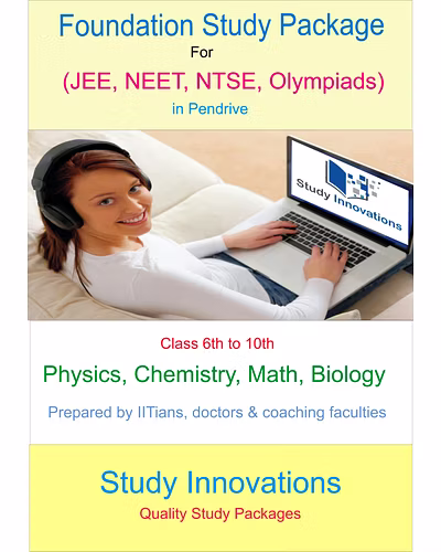 Study Material for IIT JEE &amp; NEET Foundation Course class 6th to 10th in Pendrive-d8066232ad9616f9