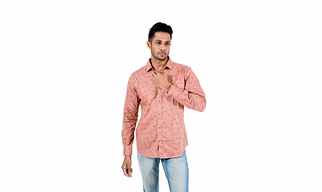 Men's Casual Shirt Full Sleeve Top Wear