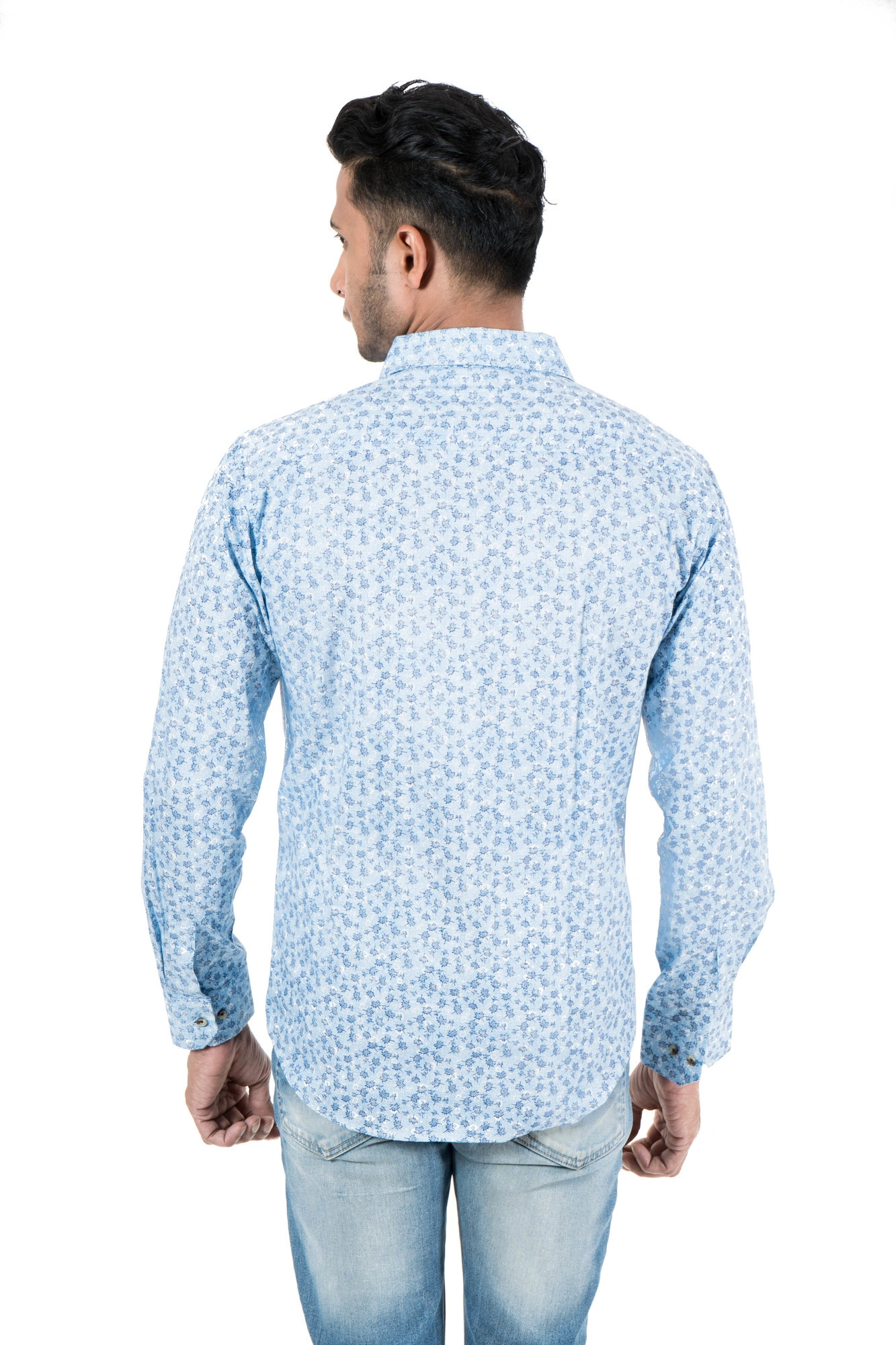 FAVIO Trendy Men's Shirt Full Sleeve Casual Cotton Print-2