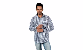 Men's Shirt Full Sleeve Casual Multi Check