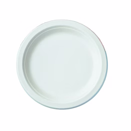 prakritii 6" ( 15cm ) bagasse round plate - ( pack of 1 pcs )