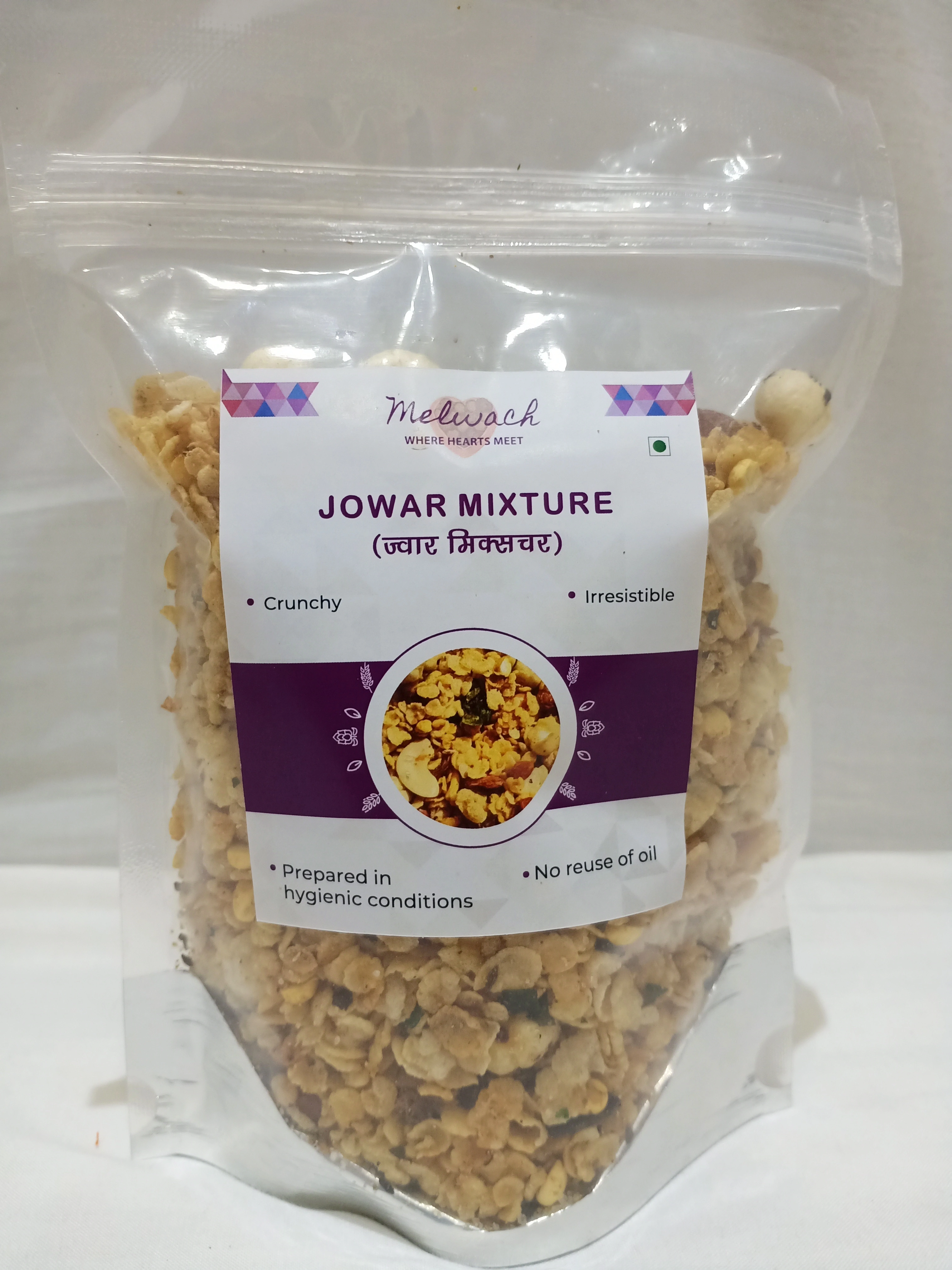 Jowar Mixture (200g), Crunchy Millet Snack-386027-a39d020f