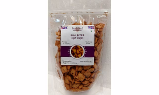 Suji Bites (200g), Crunchy Snack, Namkeen, No reuse of oil