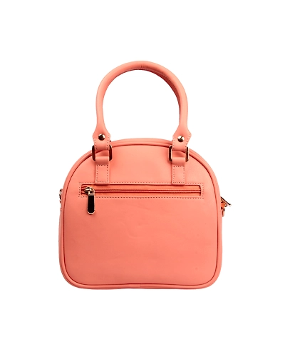 Satchel Bag-Peach-3