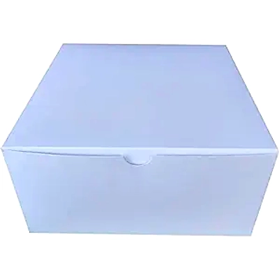 Plain White 1 kg Cake Box (Pack of 10) 10*10*5