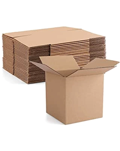 Corrugated Brown Square Box, Cardboard Box Size: 4X4X4 Inch - Pack of 100 Boxes.-2
