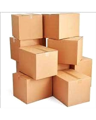 Corrugated Brown Square Box, Cardboard Box Size: 4X4X4 Inch - Pack of 100 Boxes.-3