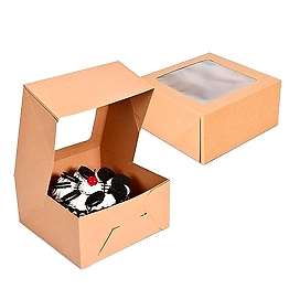 Maruti Packaging Floral Print Cake Packing Boxes,