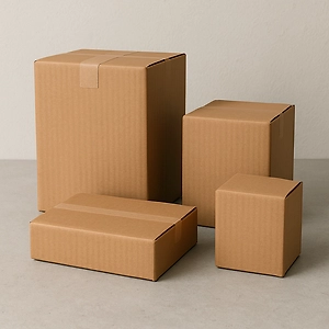 3 Ply Brown Corrugated Packing Box Flap Type Size: 10X7X3.5 Length 10 inch Width 7 inch Height 3.5 inch Shipping box Courier Box