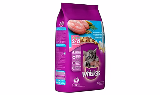 Whiskas Kitten Cat Food Junior Ocean Fish