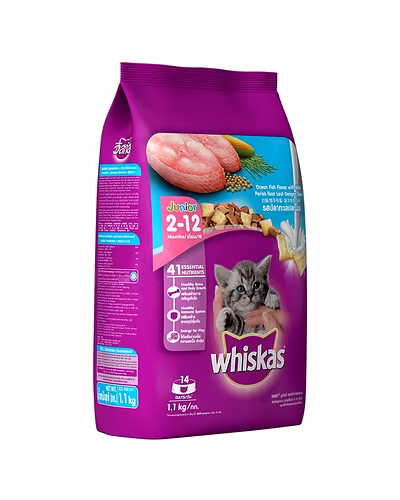 Whiskas Kitten Cat Food Junior Ocean Fish-Whiskas1.2
