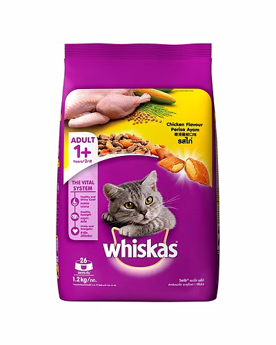 Whiskas Adult Cat Food Chicken-whiskas