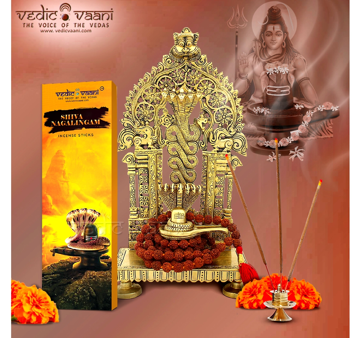 Lord Shiva Puja Kit / Shivji outlet Poojan Samagri For Pooja Hindu Religion Festival