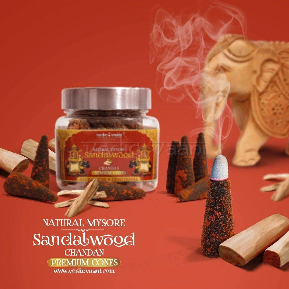 Mysore Sandal Dhoop (20 Cones) – Springwoods