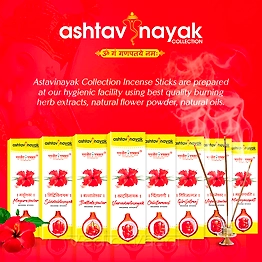 Vedic Vaani™ Ashtavinayak Collection Incense Sticks