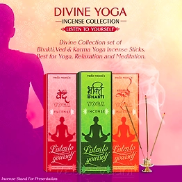 Vedic Vaani™ Divine Yoga Collection Incense Sticks