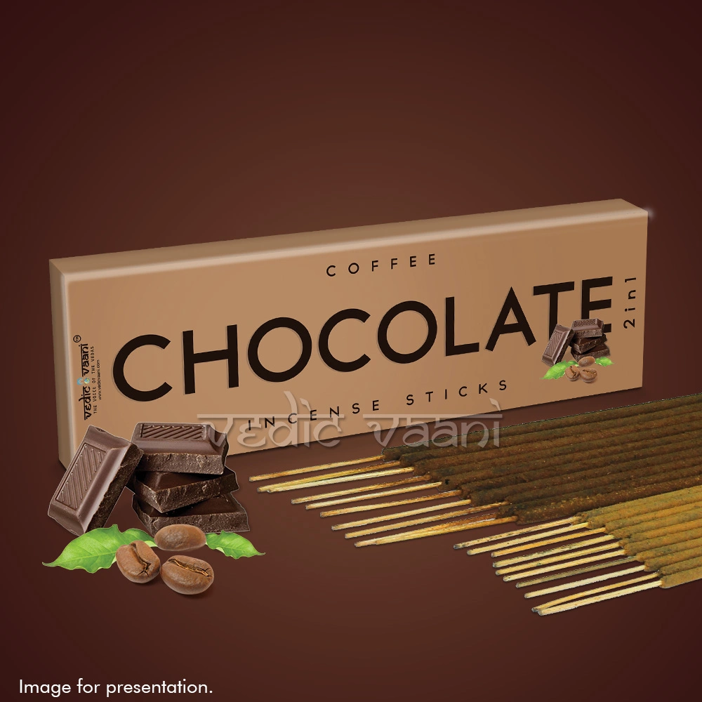 Coffee Chocolate 2 in 1 Incense Sticks-100gms-4