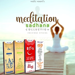 Vedic Vaani™ Meditation Sadhana Collection Incense Sticks