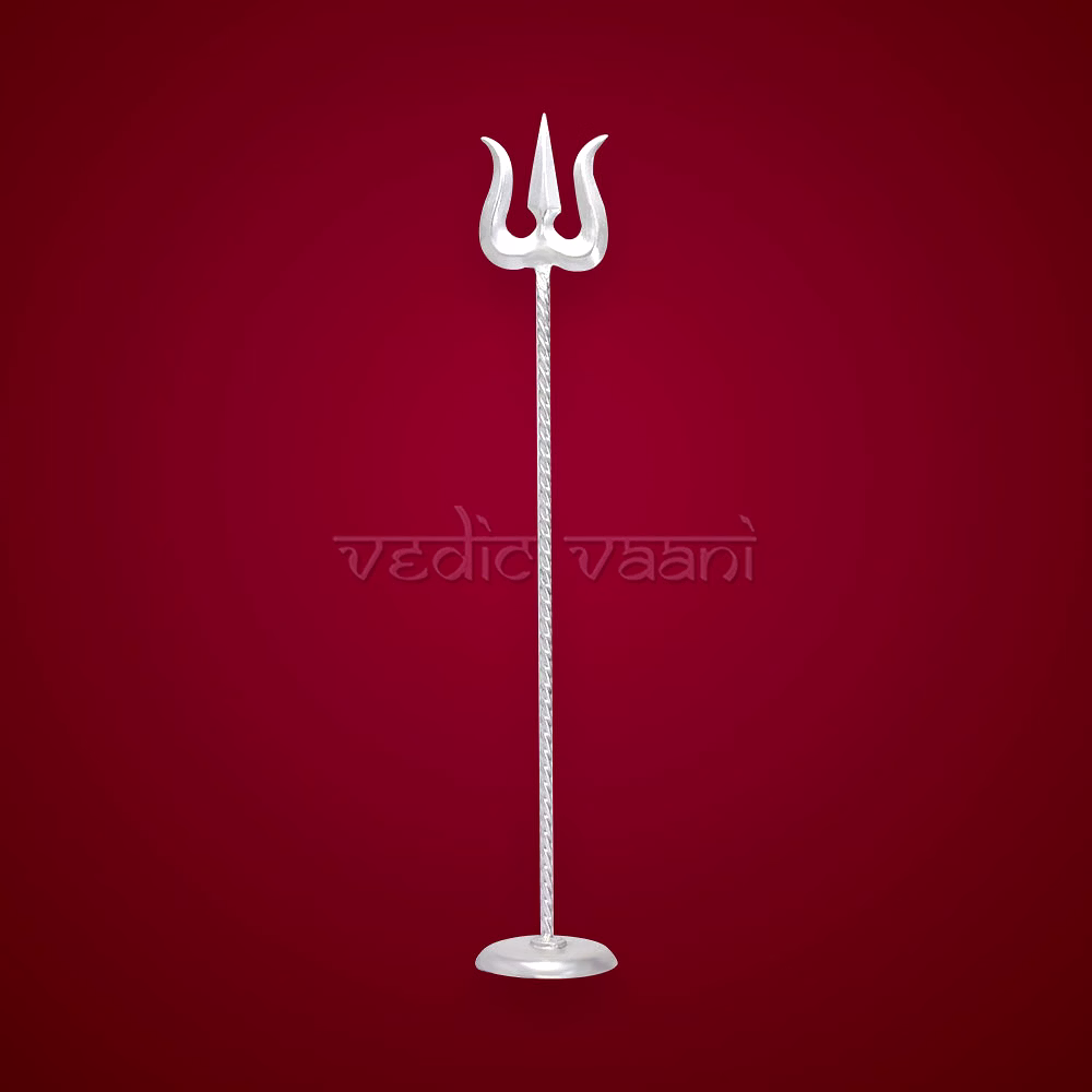 Trishul / trident in Pure Silver image 2