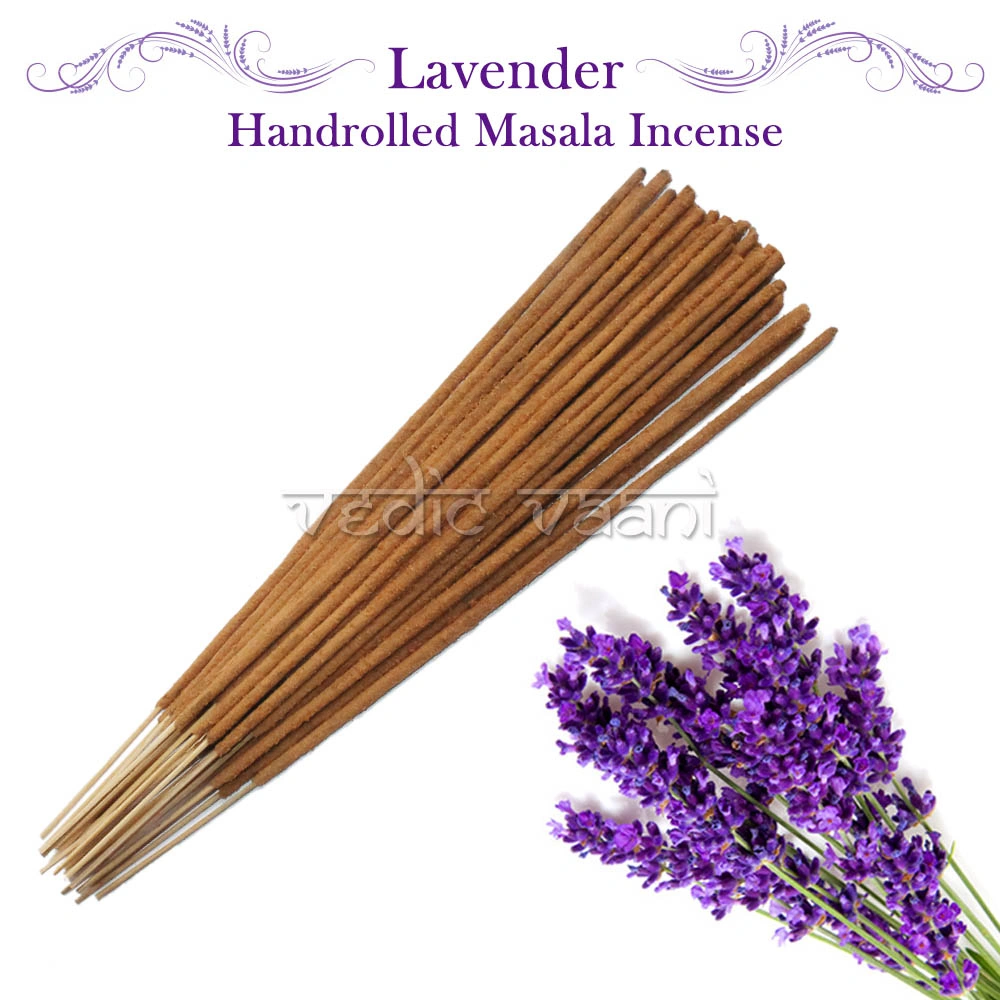 Lavender Handrolled Masala Incense-100 gms-5