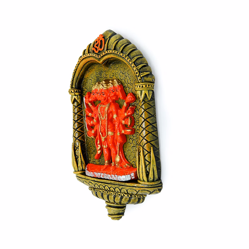 Panchmukhi (5 Face) Hanuman Frame - Wall Hanging image 4