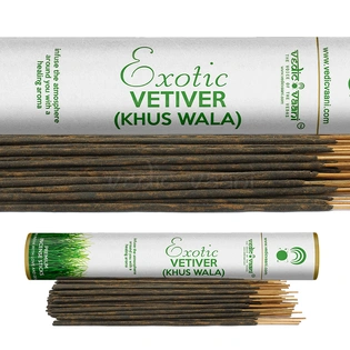 Exotic Vetiver Sacred Khus Wala Scents Premium Incense