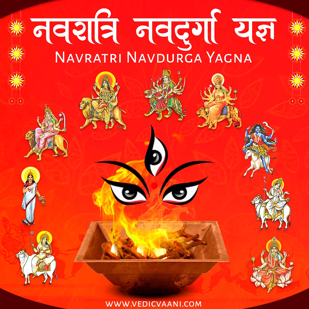 Navratri NavDurga Mata Puja,Mantra Japa and Yagna image 1
