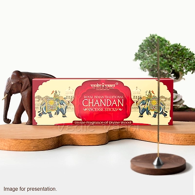 Vedic Vaani™ Royal Indian Traditional Chandan Incense Sticks