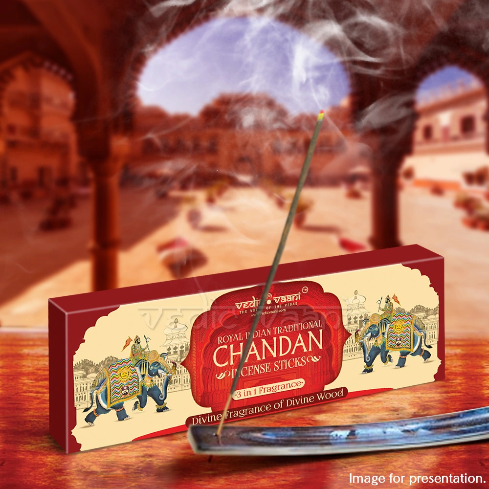 Royal Indian Traditional Chandan Incense Sticks-100 gms-3