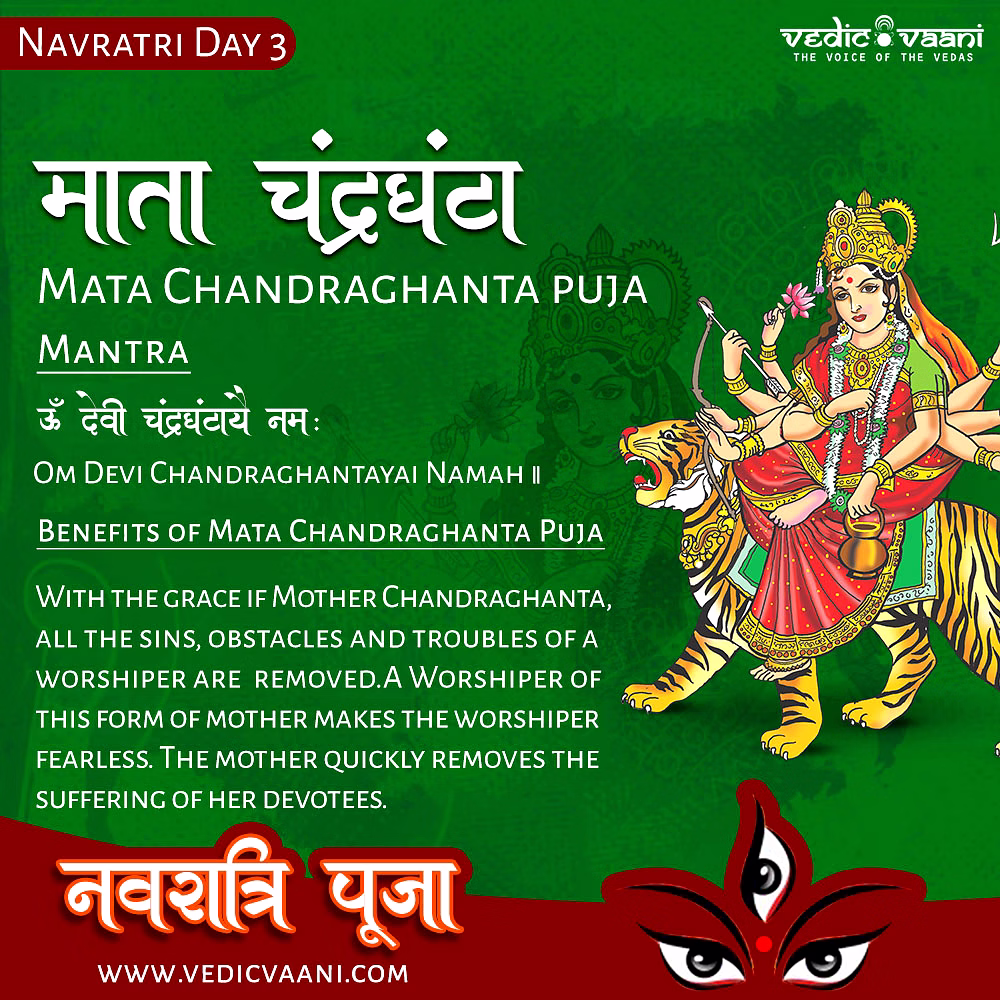 vedic vaani™ chandraghanta mata puja and homam