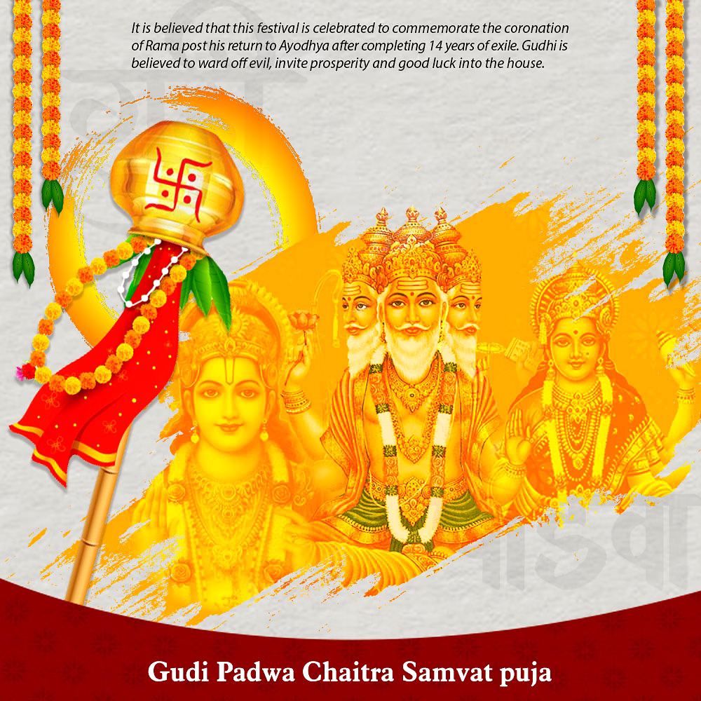 vedic vaani™ guddi padwa chaitra samvat puja