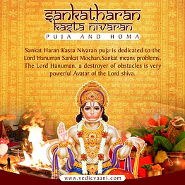 vedic vaani™ sankatharan-kastanivaran puja and homa
