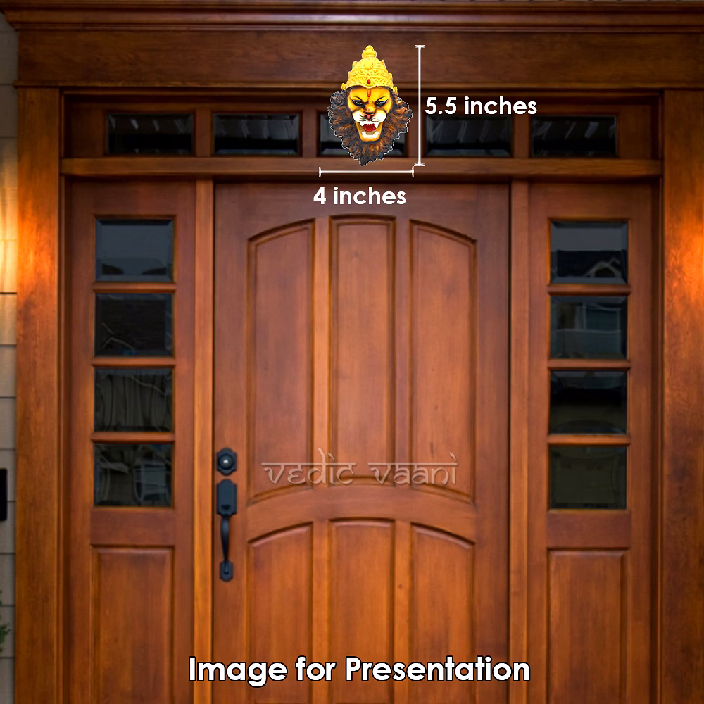 Wall Hanging Narasimha Face for Home Decor image 4