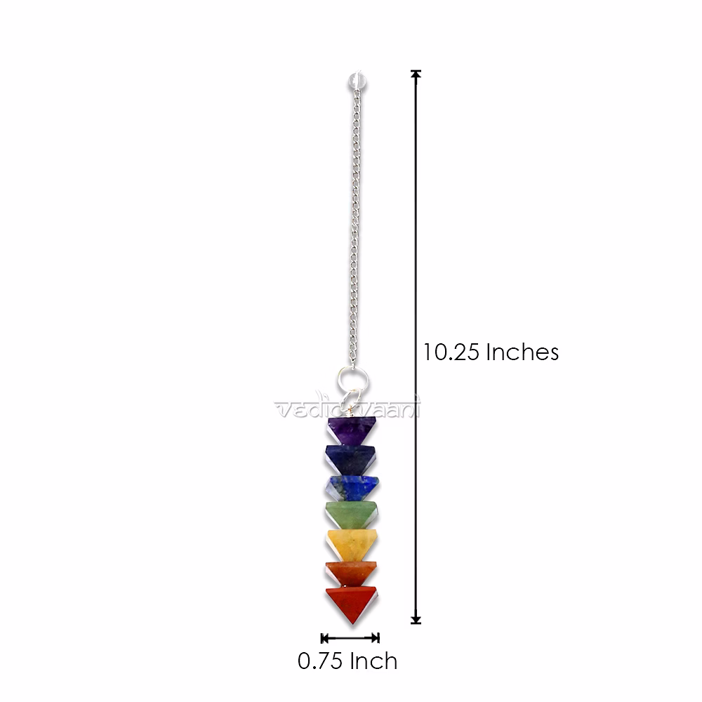 Dowser (Pendulum) in Tri Pyramid for balancing Seven Chakra image 4