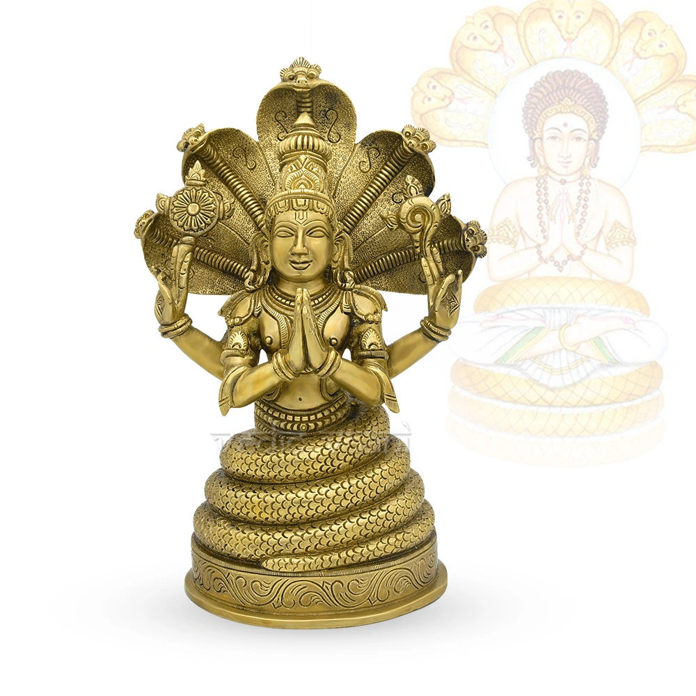 Patanjali Idol / Sculpture in Brass-AZ1548