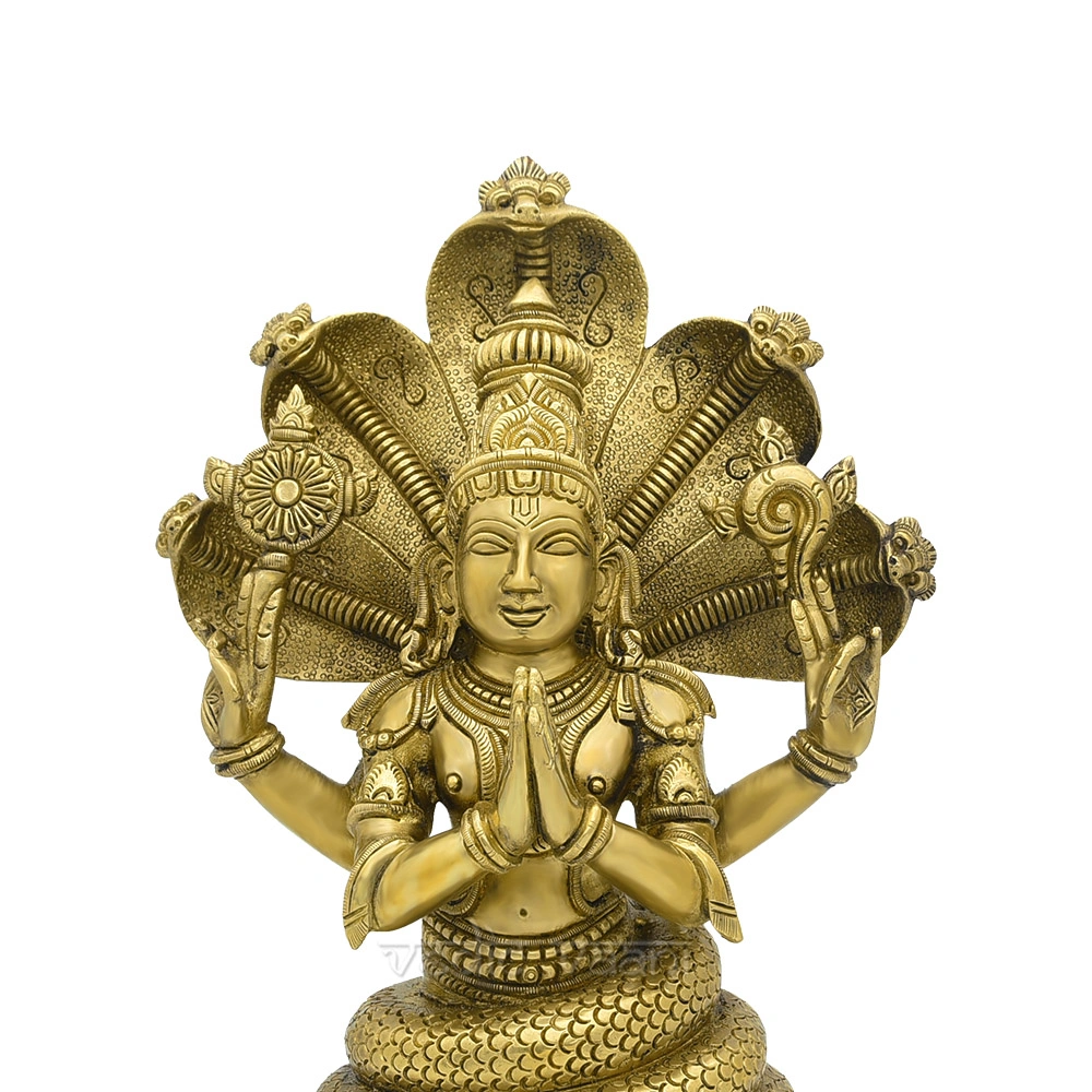 Patanjali Idol / Sculpture in Brass-2