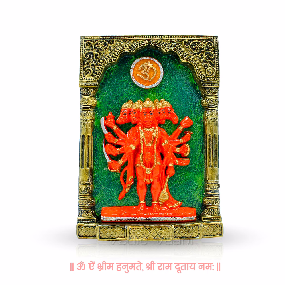 vedic vaani™ vastu dosh panchamukhi nazar suraksha wall hanging frame