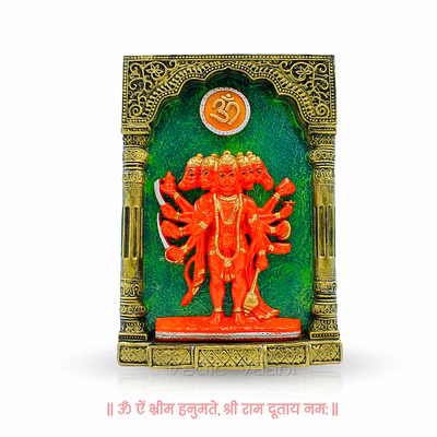 vedic vaani™ vastu dosh panchamukhi nazar suraksha wall hanging frame