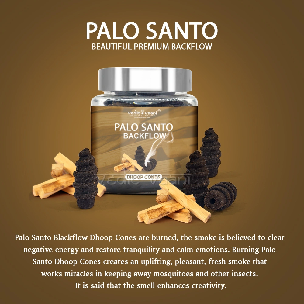 Palo Santo Backflow Dhoop Cones-2