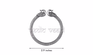 Peacock Bracelet in 92.5 Sterling Silver